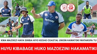 KUTOKA TANGA TAZAMA MAZOEZI YA MWISHO SIMBA | KIBABAGE NA CHAMA JR HUKO MAZOEZINI HAWAKAMATIKI