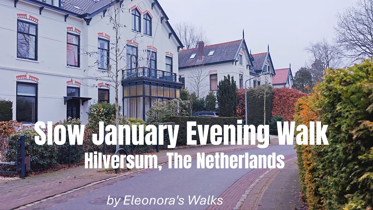 Homes, Streets & a Few Cats | Hilversum Evening Walk | the Netherlands by Eleonora's Walks