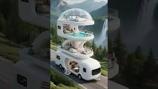 Unbelievable 3-Floor House On A Bus Moving Dream Home