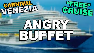 Carnival Venezia Lido Marketplace FREE Angry Buffet Breakfast. (Ep. 06/19)