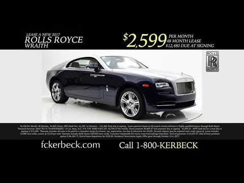 how-much-does-a-brand-new-rolls-royce-cost?-$2,299-per-month!