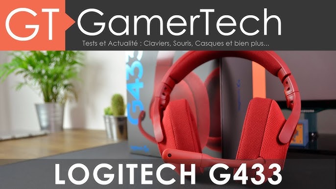 Casque gaming Logitech G433 avec son surround 7.1