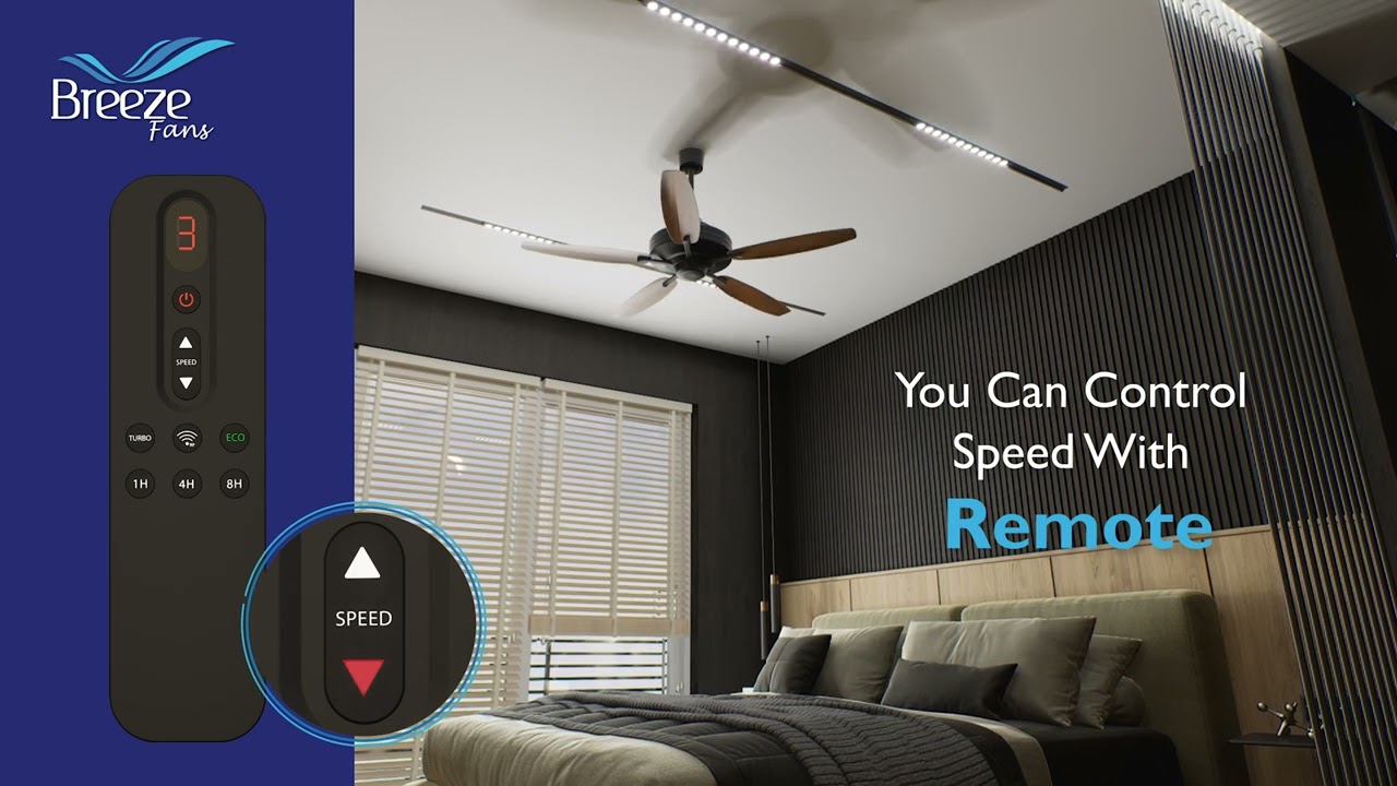 Breeze Fans Remote Control Pairing tutorial (How To Connect Breeze Motor with Remote) 