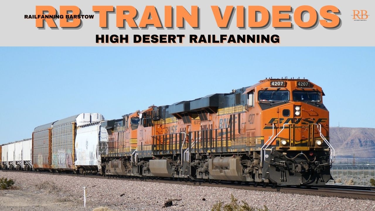 Desert Railfanning Manifest Trains, Heavy Freight, Military Equipment & Locomotives