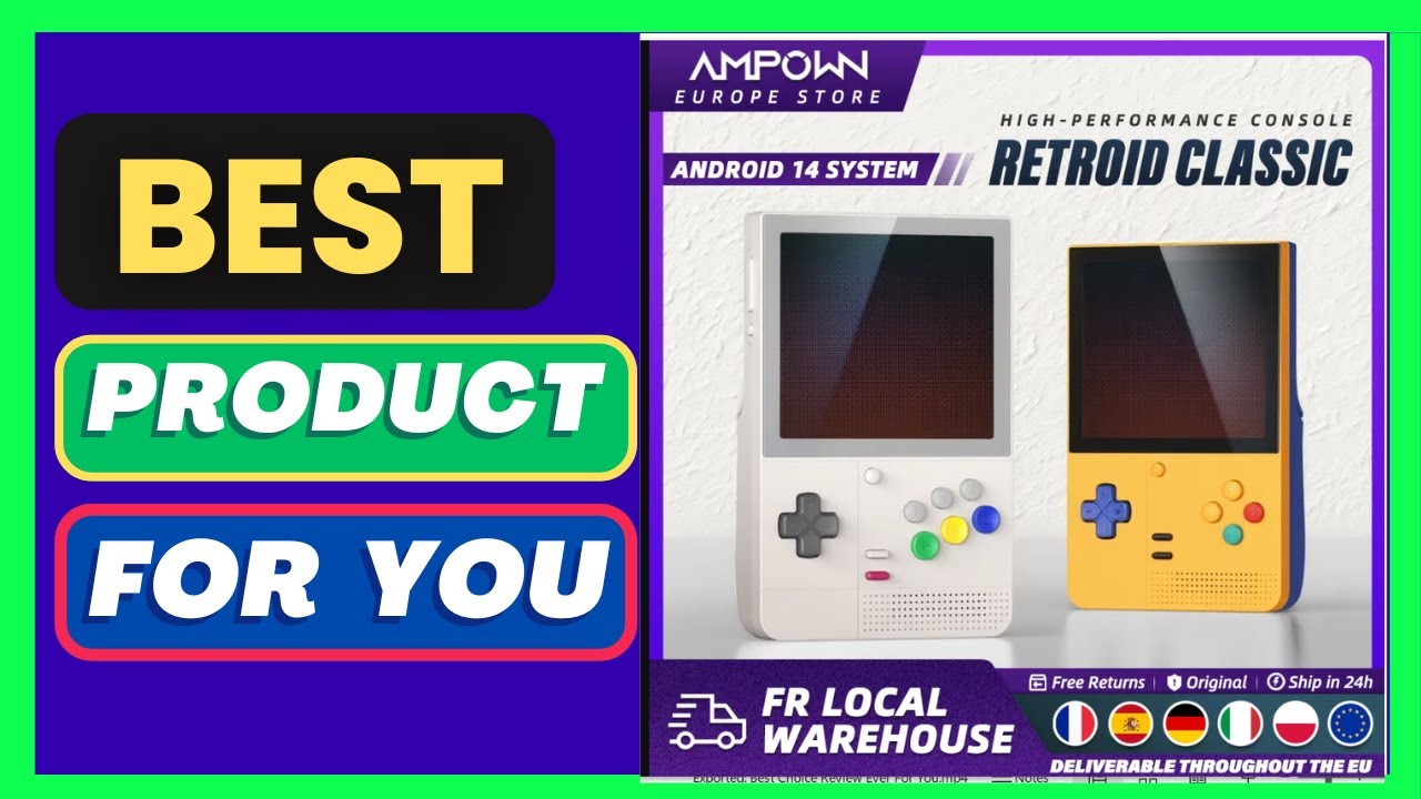 Retroid Pocket Classic Video Game Console