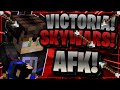 He Vuelto a Ganar pero AFK con mi Skin HD! 👑 | SkyWars [Minecraft] | Xx Leotric xX