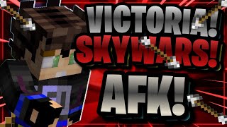 He Vuelto a Ganar pero AFK con mi Skin HD! 👑 | SkyWars [Minecraft] | Xx Leotric xX