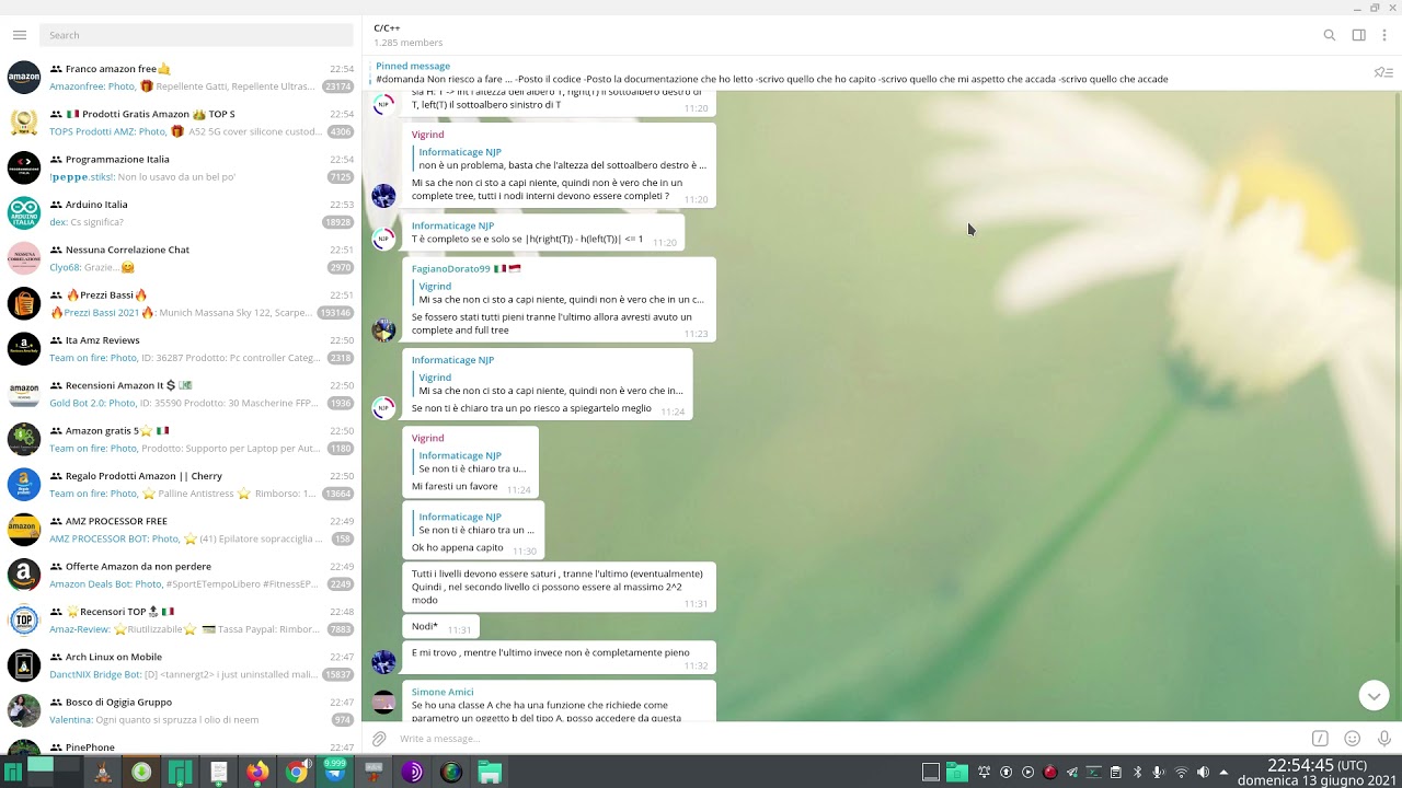 C alberi risponde informaticage NJP