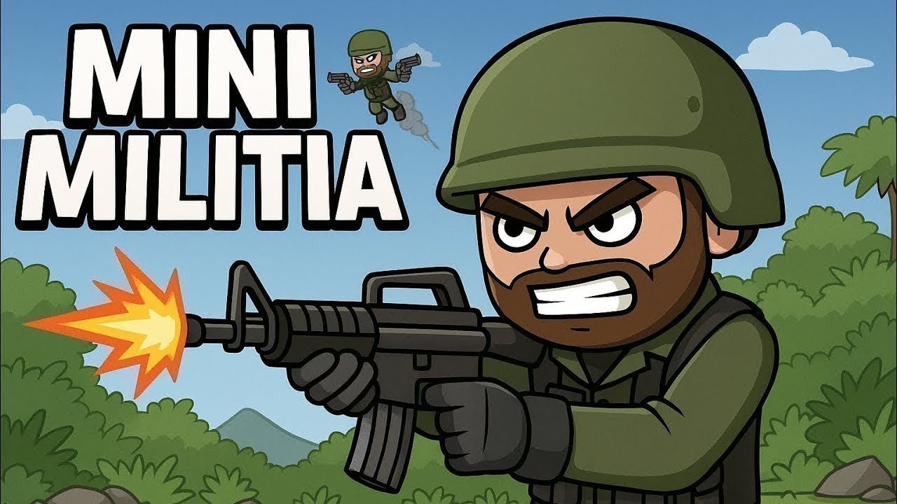 Mini Militia Live Stream || Mini Militia Live Custom Room