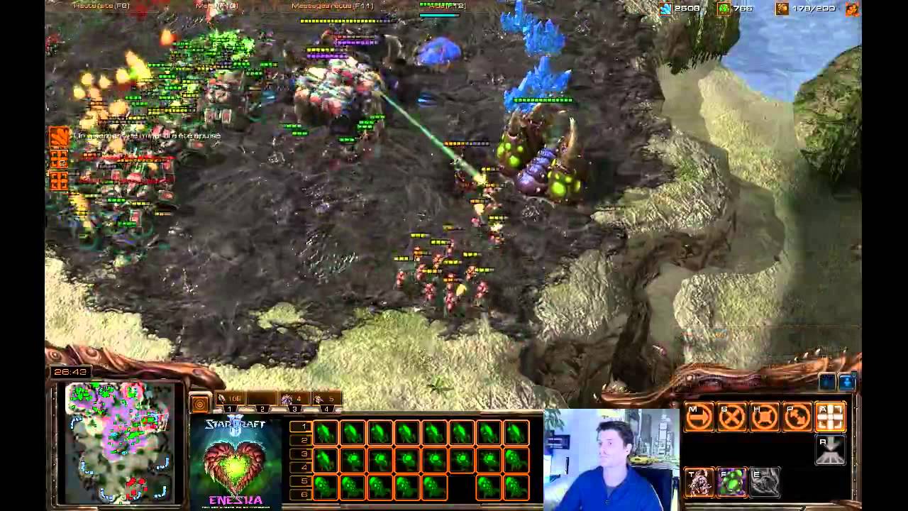 SC2 WOL Zerg Gold 1c1 Eneska