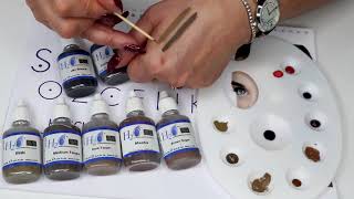 Kaş Boyası - H2O Medium Taupe Kalıcı Makyaj Boyası Mei-Cha