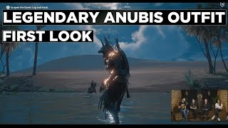 AC Origins LEGENDARY ANUBIS OUTFIT Dark Side Of The Moon REVEALED  | How cool outfit looks ?
