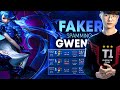 FAKER is becoming a GWEN MAIN! *NEW BRUISER BUILD OP?*