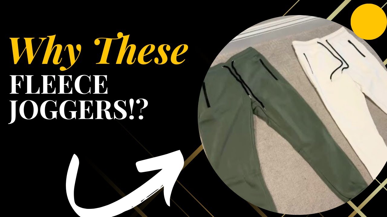 Review of Fleece Active Athletic Workout Jogger Sweatpants