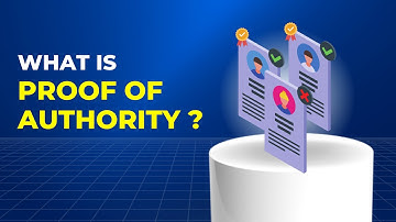 What is Proof of Authority & How it Actually Works (Animated)