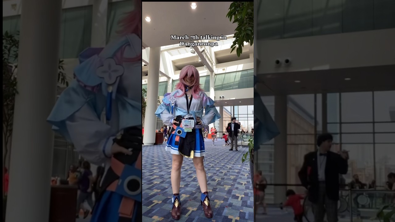 Awesomecon flashback! Bc I couldn’t go this year RAHH #march7thcosplay #honkaistarrailcosplay #hsr