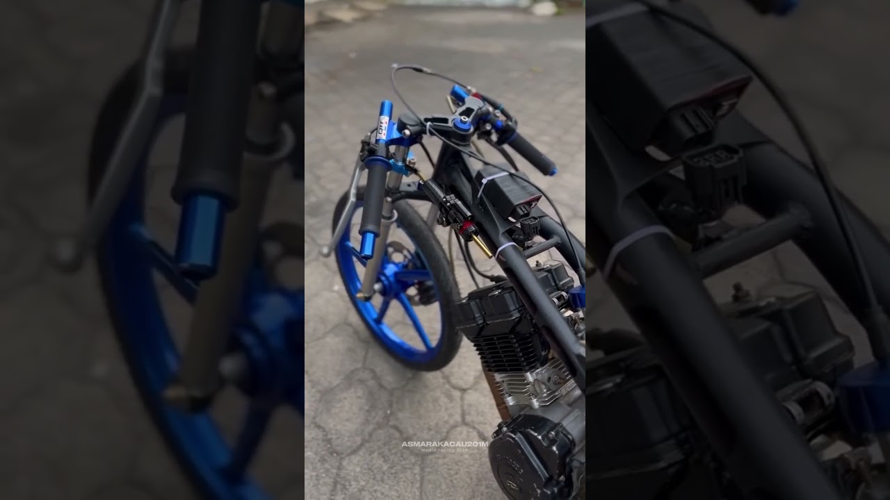 Cinematik modifikasi motor drag satria fu