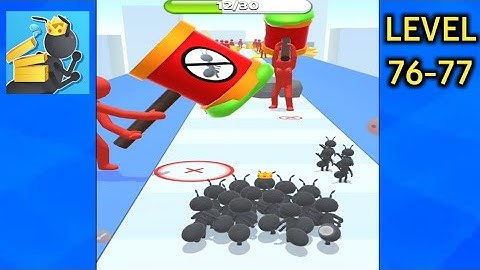 Tiny Run 3d - All Levels Gameplay updated Android,ios | Tiny run 3d level 76-77 | Game the Chain