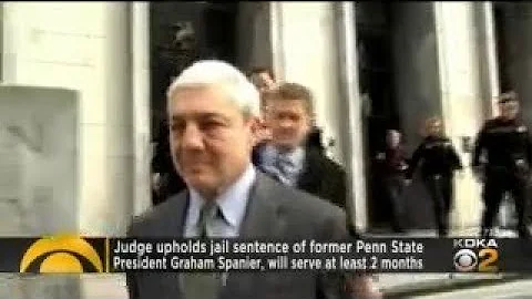 Judge Upholds Jail Sentence For Penn State Ex-Pres...