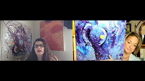 An Energy Imprint Painter stops by for a chat-Arti...