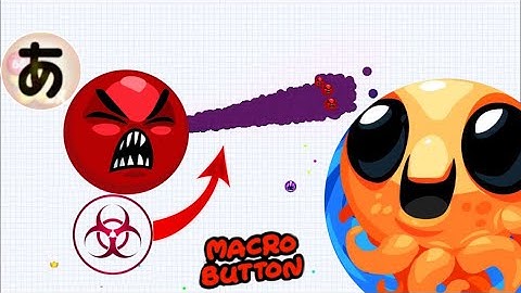BEST MACRO CLIP TAKEOVER + MOD MENU~MACRO BUTTON(AGAR.IO MOBILE)