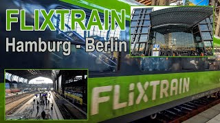 🇩🇪 Flixtrain from Hamburg to Berlin - trip report