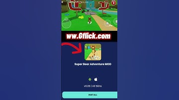 🔴Super bear adventure mod v12 Unlocked Everything 🔴