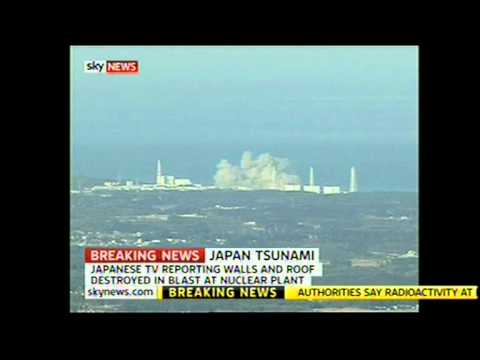 Explosion at Fukushima I, Japan - YouTube
