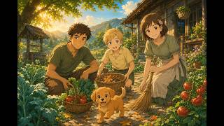 Cozy Ghibli-Style Farm Story | A Boy’s Countryside Dream screenshot 2