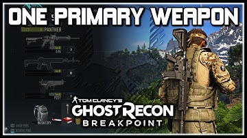 Ghost Recon Breakpoint | How to Have 1 Primary Weapon "Work Around"