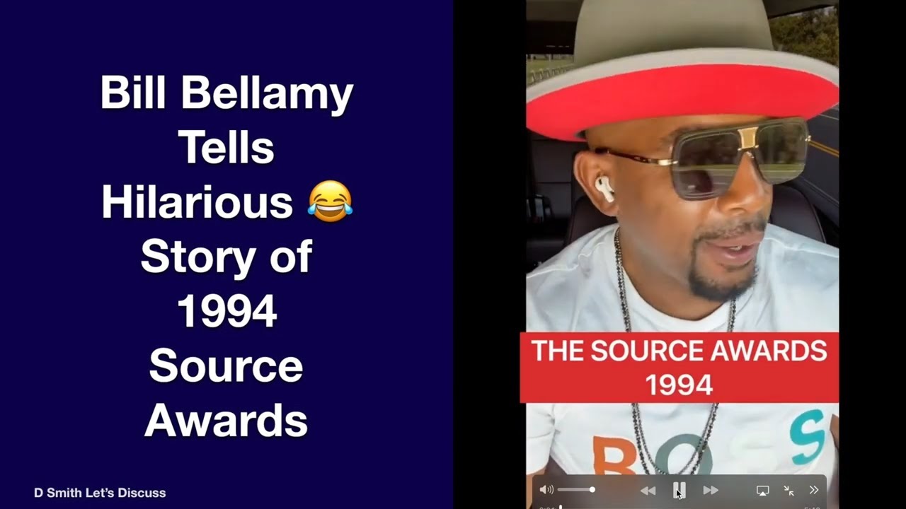 Bill Bellamy Tells Hilarious 😂 🤣 😹 Story of 1994 Source Awards #billbellamy #funny #hiphop