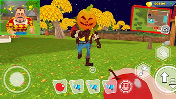 Dark Riddle Halloween Part 169 ( Pumpkin Head ) Gameplay New Update 4.2.1