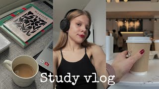 картинка: Study vlog: дни из жизни студента | последние экзамены | многое другое