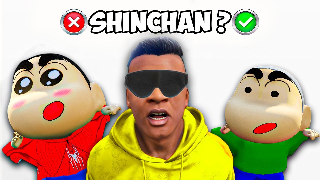 😂Guess The Real Shinchan in GTA 5!