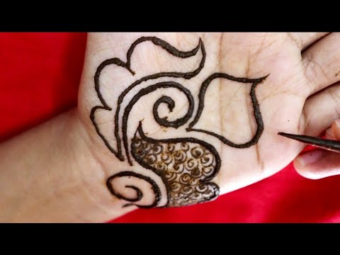 Repeat Simple Arabic Palm Mehndi Design Beautiful Easy Mehndi