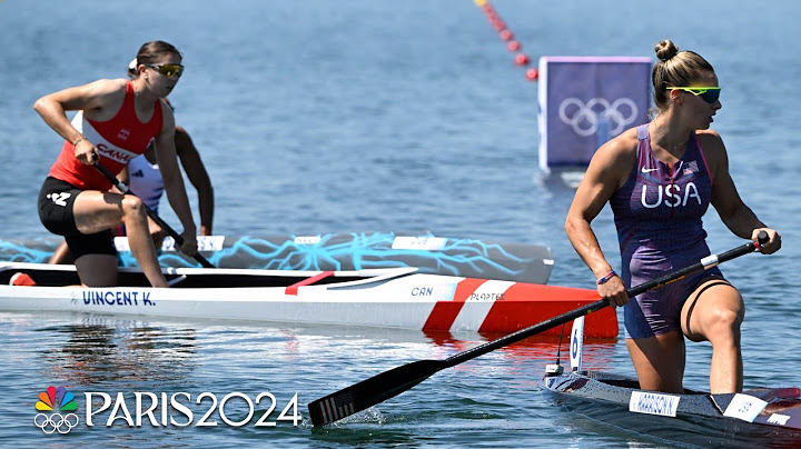 Katie Vincent, Nevin Harrison paddle to a PHOTO FINISH in women's C-1 200m final | Paris Olympics