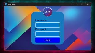 Best Login Page designed with python T-Kinter full tutorial.