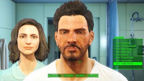 FALLOUT 4 Creating My Character Time-Lapse