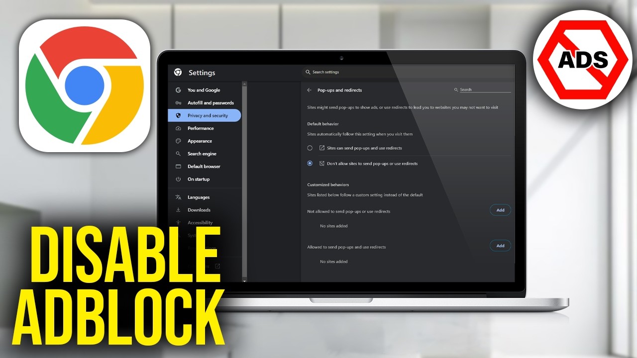 How To Disable Ad Blocker In Google Chrome On PC or Laptop - YouTube