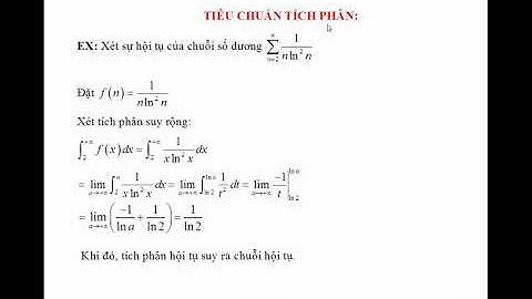 Chuỗi số dương (Series)