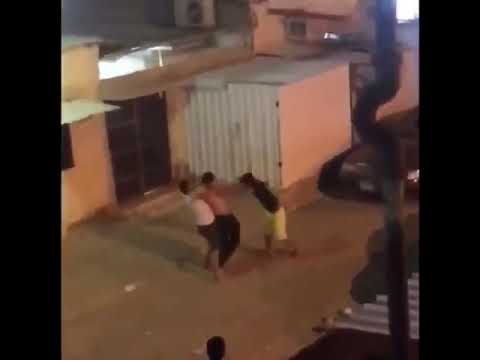 مضاربة بين شباب بسواطير وادوات حادة