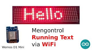 INOVATIF !!! Membuat Running Text WiFi dengan ESP | Arduino screenshot 5
