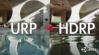 Unity URP vs HDRP Quality Comparison