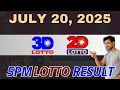 5PM Lotto Result Today July 20 2025 EZ2 Swertres PCSO Winning Numbers 5PM Lotto Result Today July 20 2025 EZ2 Swertres PCSO Winning Numbers