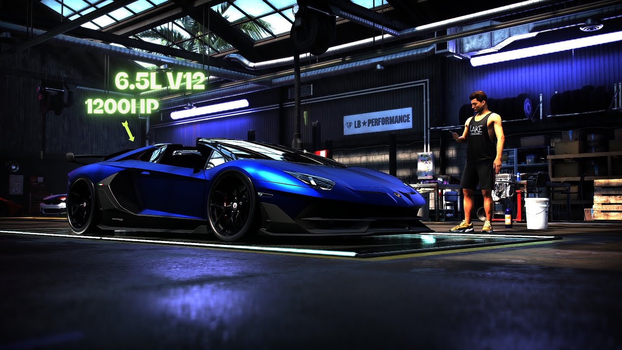 Customizing a '19 Lamborghini Aventador SVJ Roadster | Need for Speed Heat