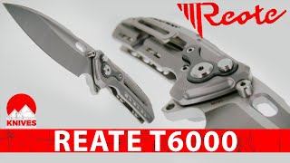 Reate T6000 Folding Knife - Quick Look