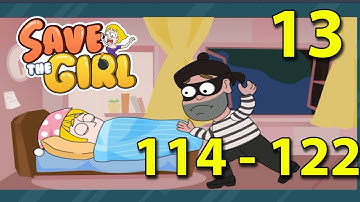 Save The Girl - NOOB vs PRO - Gameplay Walkthrough - Levels 114-122 All Solutions Android HD NEW!