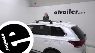 Installing the Rhino-Rack SX Series Legs for Vortex Aero Crossbars on your 2020 Mitsubishi Outlander