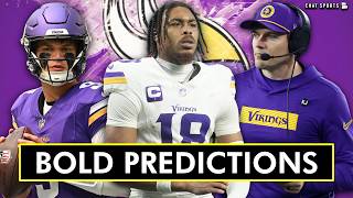 5 BOLD PREDICTIONS For The Minnesota Vikings!