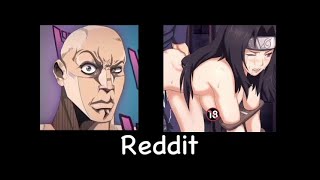 Anime vs Reddit (the rock reaction meme)  [Naruto Edition ]